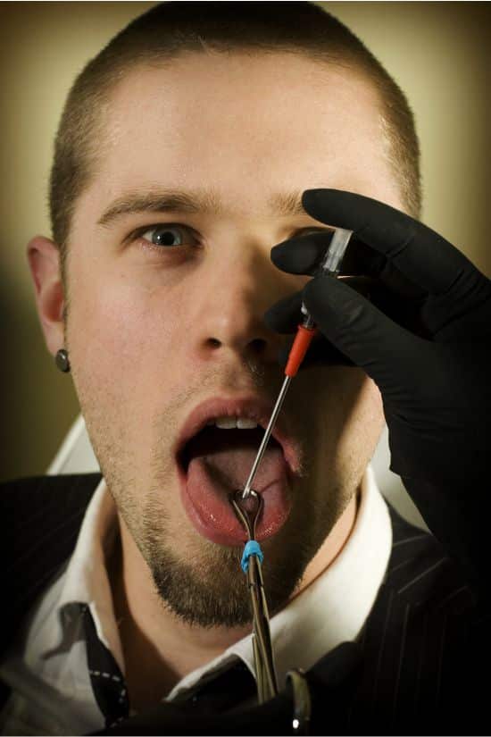 Piercen - Schmerzempfindung