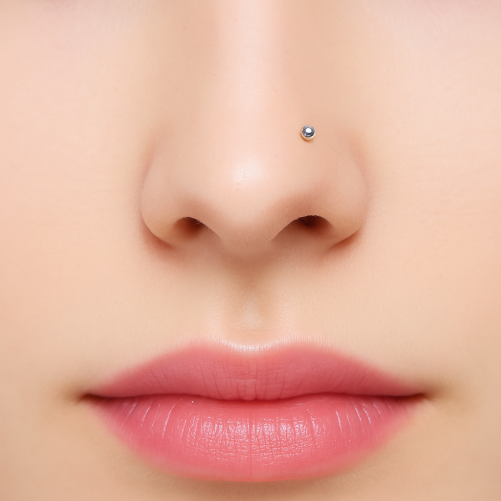 High Nostril Piercing
